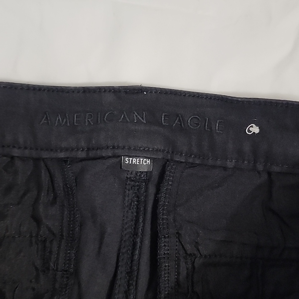 American Eagle Black Women's Shorts Sz 8  - Picture 9 of 10